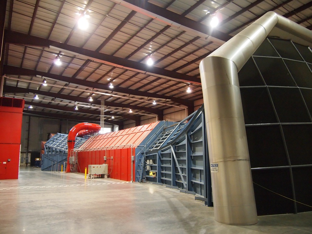 Exterior view of the AeroDyn Wind Tunnel